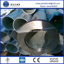 high quality galvanized elbow with threaded and coupling